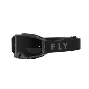 FLY Racing Zone Pro Goggle Black W Dark Smoke
