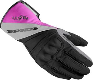 Spidi Tx-T Lady Black Fuchsia Motorcyle Gloves