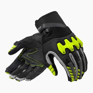 REV'IT! Gloves Energy Black Neon Yellow