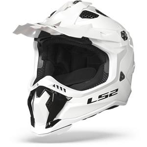 LS2 MX700 Subverter Single Mono Gloss White Offroad Helmet