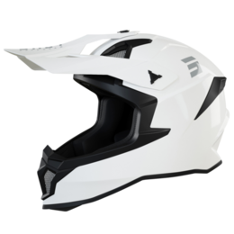 SHOT Lite Solid White Glossy 2.0 Offroad Helmet