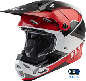 FLY Racing Formula CP Rush Black Red White Offroad Helmet