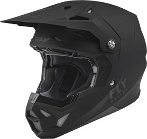 FLY Racing Formula CP Solid Matte Black Offroad Helmet