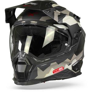Nexx X.WED2 Hillend Grey Sand Matt Adventure Helmet