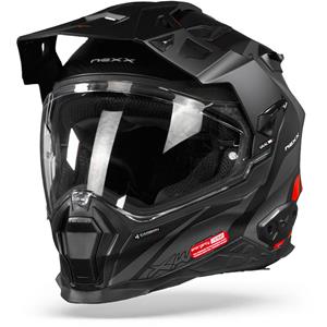 Nexx X.WED2 Vaal Grey Red Matt Adventure Helmet