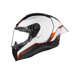 Nexx X.R3R Carbon White Red Full Face Helmet