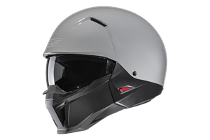 HJC i20 N. Grey / Semi Flat Black Jet Helmet