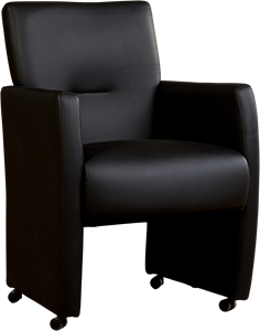 ShopX Leren eetkamerfauteuil pleasure 387, 120+ kleuren leer, in keukenstoelen