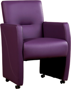 ShopX Leren eetkamerfauteuil pleasure 444, 120+ kleuren leer, in keukenstoelen