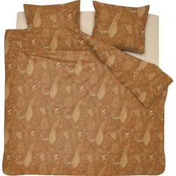 Damai Dekbedovertrekset satijn 200 x 200/220 cm flamand gold ocre