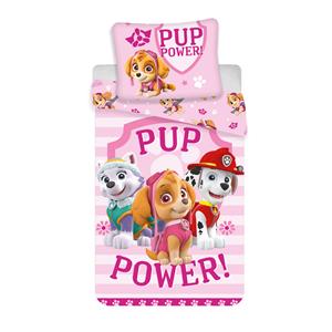 PAW Patrol Baby Dekbedovertrek Pup Power - 100 X 135 Cm - Katoen