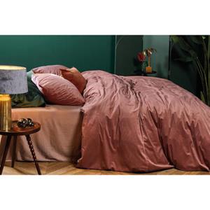 Royal At Home by Beddinghouse dekbedovertrek Cosy corduroy - roze - 140x200/220 cm