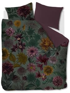 Beddinghouse Dekbedovertrek Dahlias Multi-1-persoons (140 x 200/220 cm)