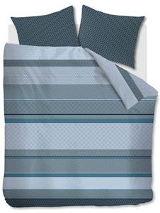 Beddinghouse Dekbedovertrek Lacie Blue-2-persoons (200 x 200/220 cm)