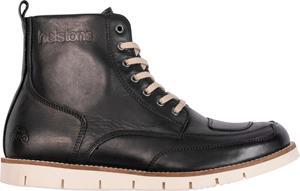Helstons Liberty Leather Aniline Ciré Schwarz Wax Schuhe Größe