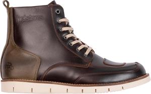 Helstons Liberty Leather Aniline Ciré Brown Wax