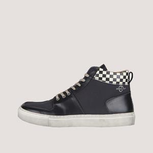 Helstons Grandprix Leather Armalith Black Grey Shoes