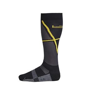 Lindstrands Cool Sock Black/Yellow