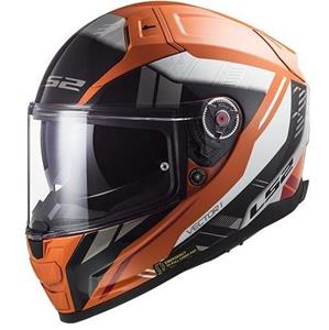 LS2 Ff811 Vector Ii Stylus Fluo Orange Black Full Face Helmet