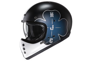 HJC V60 Ofera Black Blue MC5SF Full Face Helmet