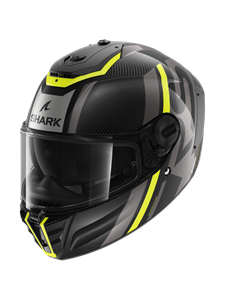 Shark Spartan RS Carbon Shawn Carbon Yellow Anthracite DYA Full Face Helmet