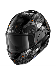 Shark Evo Es K-Rozen Black Anthracite Orange KAO Modular Helmet
