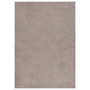 vidaXL Teppich Shaggy Hochflor Beige 140x200 cm 