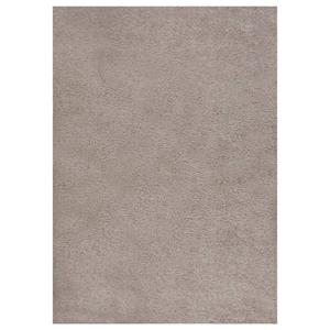 vidaXL Teppich Shaggy Hochflor Beige 120x170 cm 