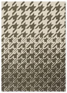 Ted Baker Houndstooth Grey 162804 - 140x200 cm Vloerkleed