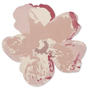 Ted Baker Shaped Magnolia Light Pink 162302 - 150x150 cm Vloerkleed