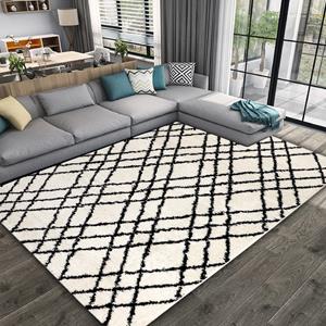 Giga Living Vloerkleed Verona Wit Geruit 160x230cm - 