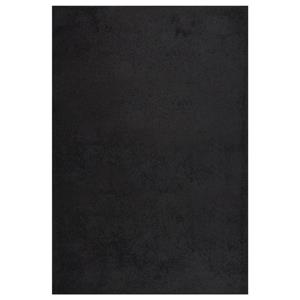 vidaXL Teppich Shaggy Hochflor Schwarz 160x230 cm 