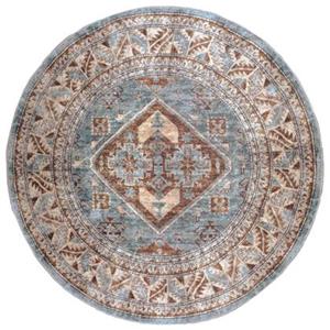 Veer Carpets Vloerkleed Laria Blue 3 Rond - ø160 cm