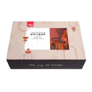 Mistral Home Giftbox-Plaid flannel-kaarsen-Oker