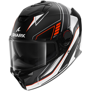 Shark Spartan GT Pro Toryan Mat Black Orange Silver KOS Full Face Helmet