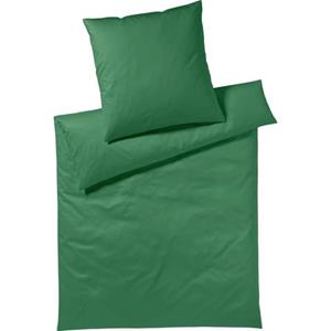 Yes for Bed Bettwäsche "Pure & Simple Uni", (2 tlg.), in Mako Satin Qualität, 100% Baumwolle, in 135x200 cm und 155x220 cm, Bett- und Kopfkissenbezug mit Reißverschluss, Satin 
