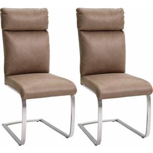 MCA furniture Vrijdragende stoel Stoel belastbaar tot 130 Kg (set, 2 stuks)