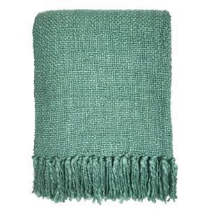 Malagoon  Wirfdecken Misty green throw