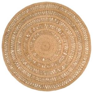 Teppich Teppich Jute Handgeflochten 150 cm Rund, vidaXL, Höhe: 0 mm