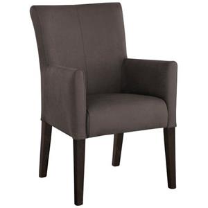 Home affaire Eetkamerstoel King Gestoffeerde stoel, fauteuil, massief houten frame