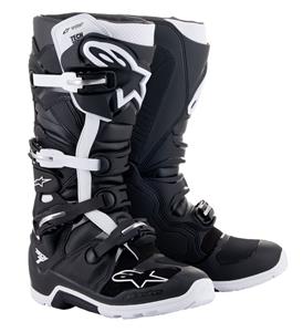 Tech 7 Enduro Drystar Boots Black White