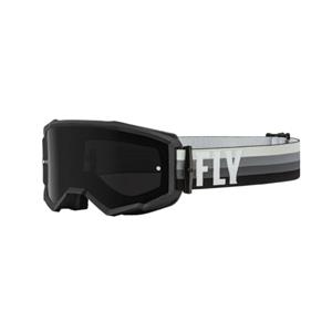 FLY Racing Zone Goggle Black Grey W Dark Smoke