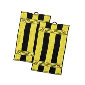Borussia Dortmund BVB-Gästehandtücher Blockstreifen (2 Stück) schwarz/gelb Gr. 30 x 50