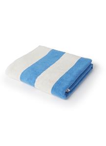 Hay Frotté Stripe Handtuch 50 x 100 cm Blue