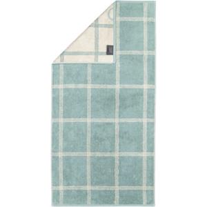 Cawö - Luxury Home Two-Tone Grafik 604 - Farbe: salbei - 43 Handtuch 50x100 cm