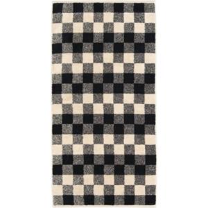 Cawö Handtücher Natural Karo 6217 - Farbe: natur-schwarz - 39 Handtuch 50x100 cm