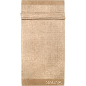 Cawö Saunatuch Natural Allover 6220 80x200 cm - Farbe: natur-caramel - 33