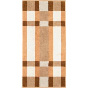 Cawö Handtücher Delight Karo 6219 - Farbe: caramel - 33 Duschtuch 70x140 cm