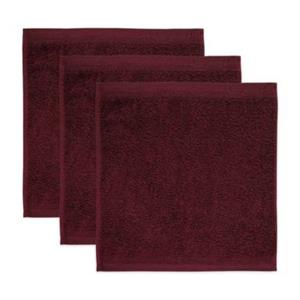 Möve Seiftuch Superwuschel 3er-Pack rot Gr. 30 x 30