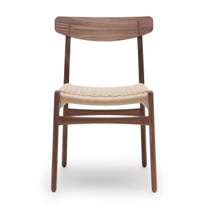 Carl Hansen CH23 Stoel - Geolied Walnoot